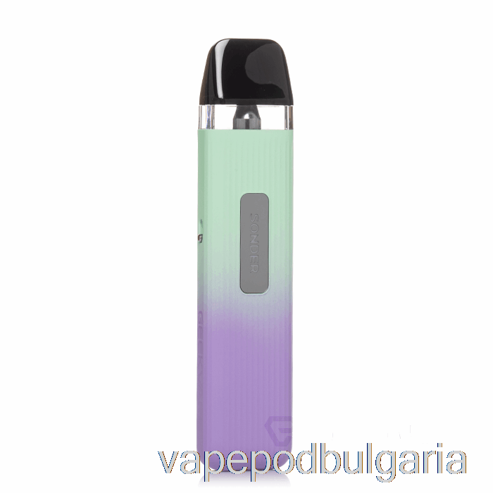 Vape Течности Geek Vape Sonder Q 20w Pod Kit зелен лилав